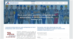 Desktop Screenshot of decennale-auto-entrepreneur.com