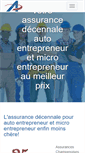 Mobile Screenshot of decennale-auto-entrepreneur.com